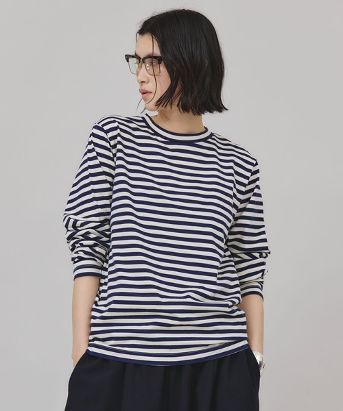 Curensology（カレンソロジー） tシャツ /「＆RC」ボーダーロング