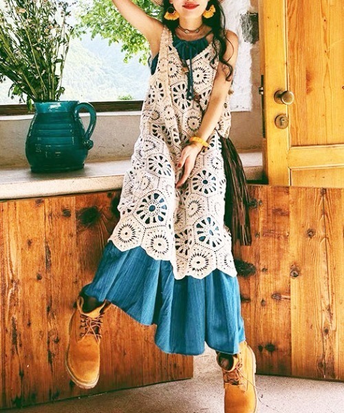 gossip!ロサンゼルス ワンピース 「垢抜けレイヤードアイテム