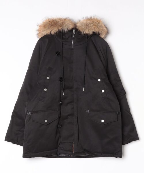 Dream garden（ドリームガーデン） モッズコート コート ボリューム