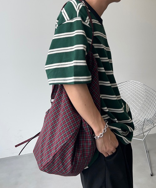 UNDERSTATEMENTs ショルダーバッグ 「ユニセックス」チェック柄