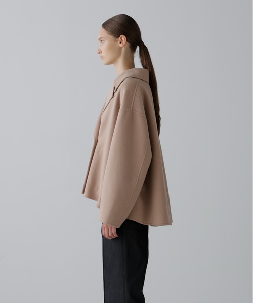 ADORE（アドーア） コート アウター ソリッドウールリバージャケット