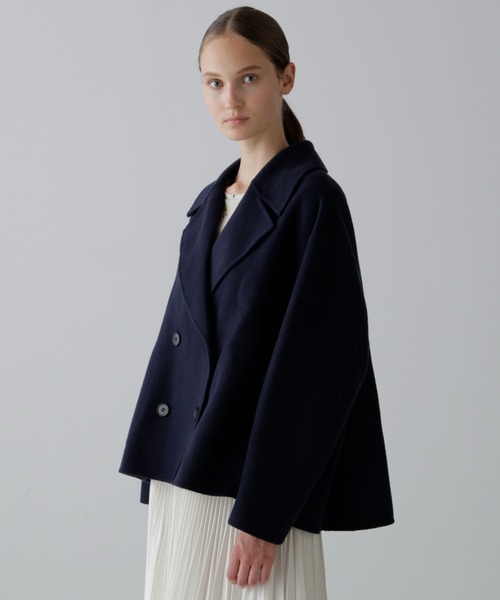 ADORE（アドーア） コート アウター ソリッドウールリバージャケット
