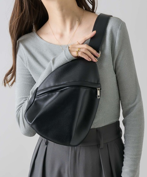 NEUNA（ヌナ） ウエストポーチ ウエストバッグ 「ジップ付きだから旅行