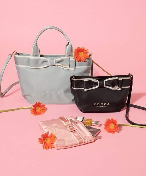 TOCCA（トッカ） トートバッグ BICOLOR RIBBON TOTE トートバッグ