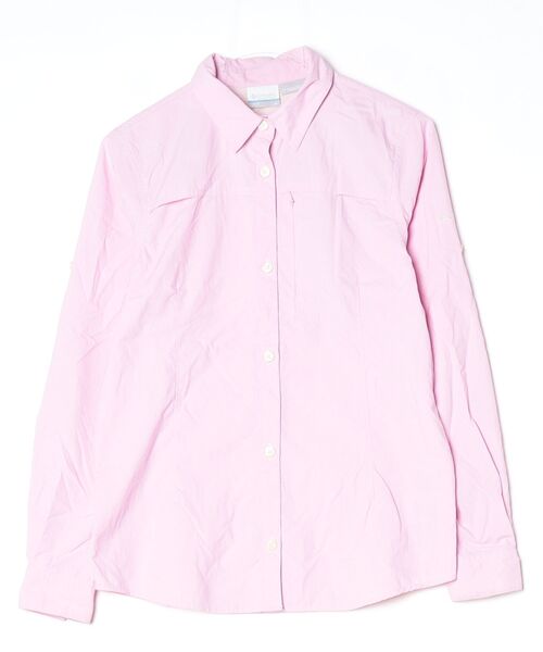 Columbia（コロンビア） 長袖シャツ M ピンク メンズ : ZOZOTOWN Yahoo