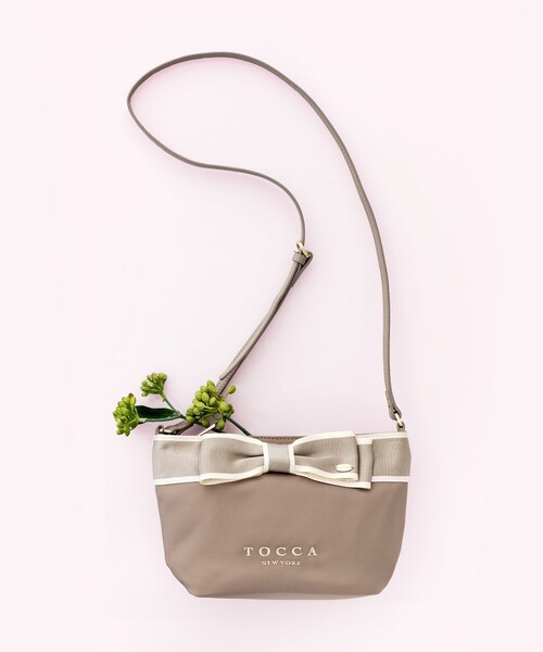 TOCCA（トッカ） ショルダーバッグ バッグ BICOLOR RIBBON POCHETTE