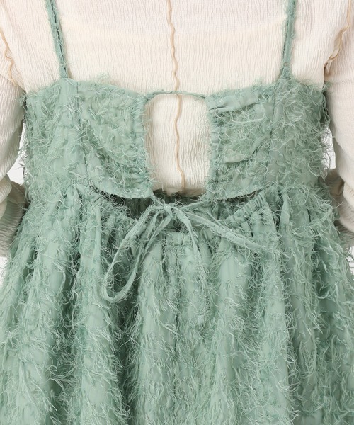 acro（アクロ） キャミソール フェザーキャミビスチェ/AC3319