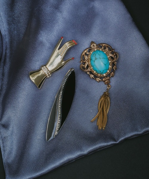 ブローチ 3set vintage like brooch「2025」/ ヴィンテージライク