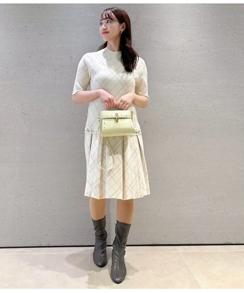 CELFORD（セルフォード） ワンピース プリーツニットワンピース