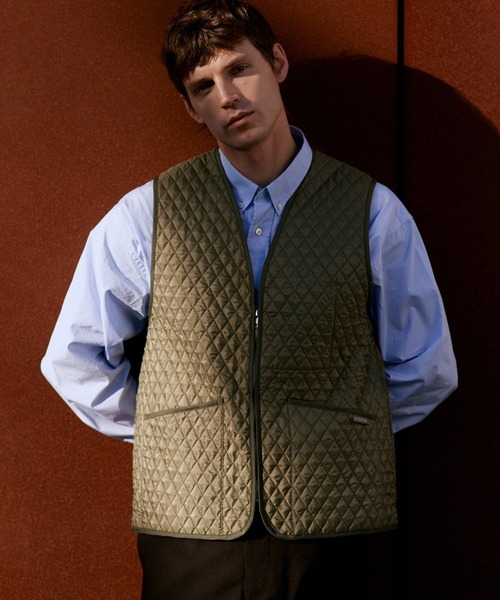 LAVENHAM（ラベンハム） ベスト ジレ Black Edition Zipped Gilet Mens