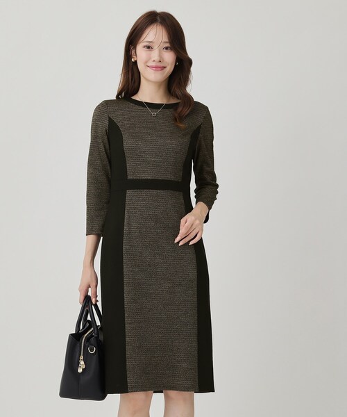 COUP DE CHANCE（クードシャンス） ワンピース 「日本製／ラメ混