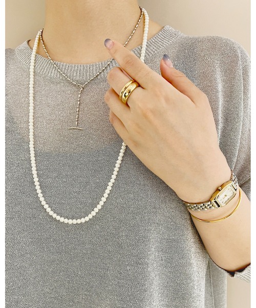 ete（エテ） 腕時計 オクタゴンフェイス 2Way ウォッチ レディース