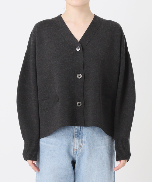 IENA（イエナ） カーディガン スーパーファインスムース ショート