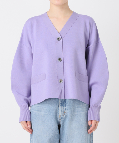 IENA（イエナ） カーディガン スーパーファインスムース ショート