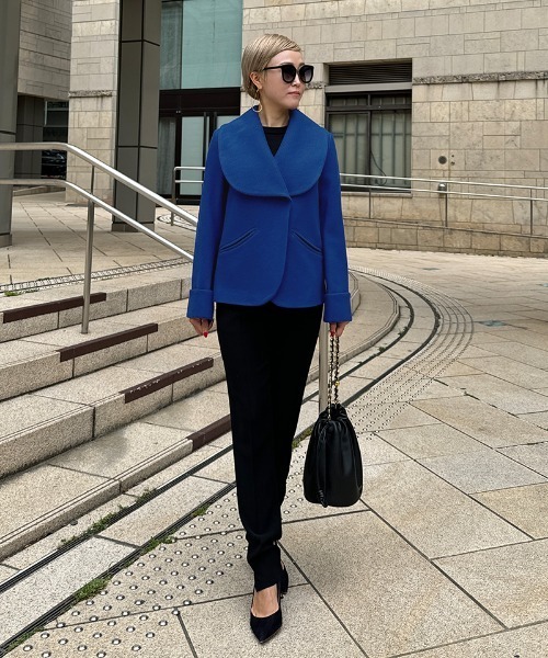 コート アウター クラシカルショートコート レディース : ZOZOTOWN