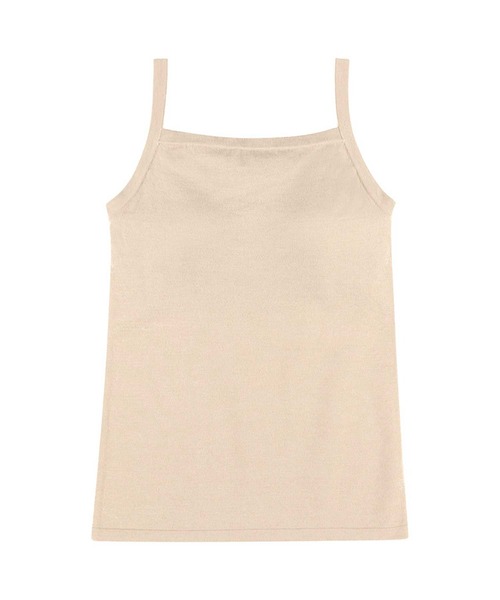 OUR WACOAL キャミソール アンサンブル対応 カップ付きニット