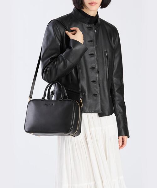 agnes b.（アニエスベー） ショルダーバッグ バッグ レザー 2way