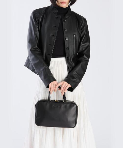 agnes b.（アニエスベー） ショルダーバッグ バッグ レザー 2way