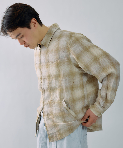 JOURNAL STANDARD J.S HOMESTEAD シャツ Stead / リネン オンブレ