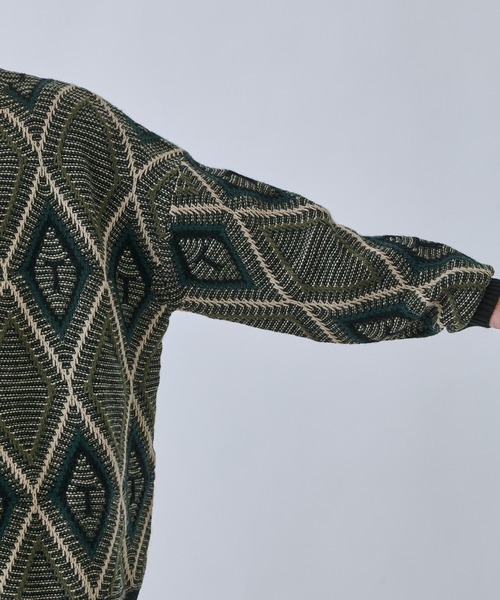 TTT MSW（ティー） セーター ニット 「TTTMSW/ティー」Diamond pull