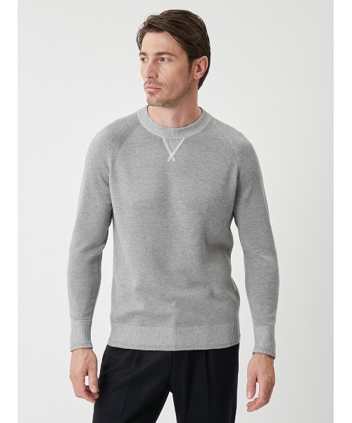 AOURE（アウール） セーター ニット スウェットライクニット プル