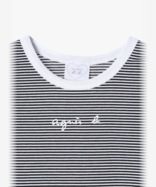 agnes b.（アニエスベー） ベビー服 ロンパース ベビー ロゴ コットン