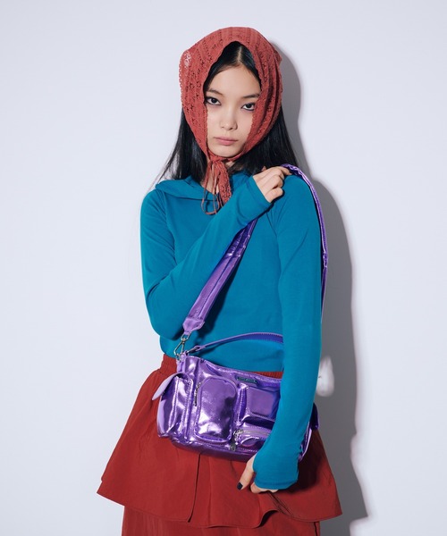 ショルダーバッグ バッグ ANNA SUI NYC マルチポケットチビバッグ