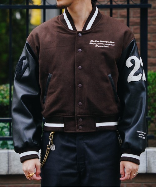 Noen（ノエン） スタジャン ショートスタジャン メンズ : ZOZOTOWN