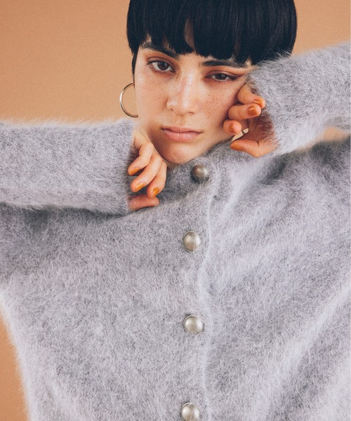 Whim Gazette（ウィム ガゼット） カーディガン 「THE PAUSE」ファー