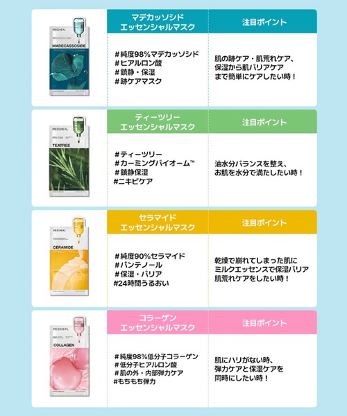 MEDIHEAL（メディヒール） パック シートマスク mediheal MEDIHEAL