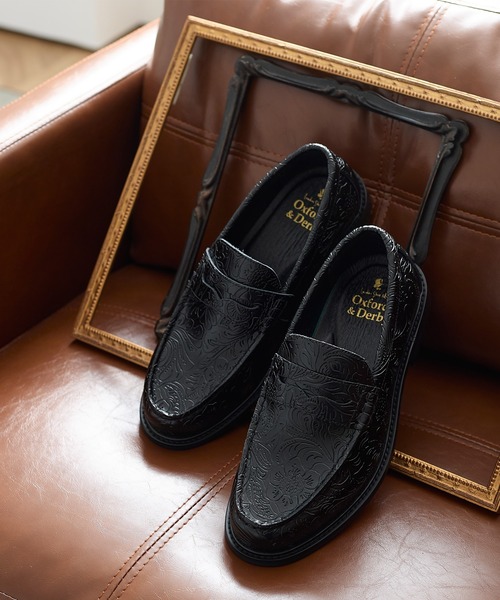 London Shoe Make（ロンドンシューメイク） ローファー ペイズリー