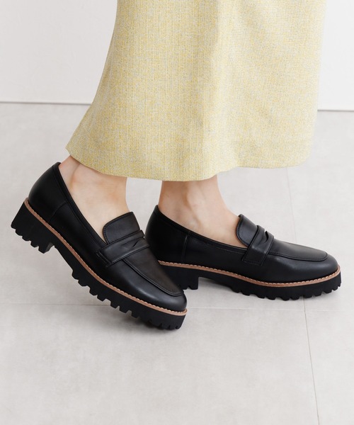 HIMIKO ローファー 「HIMIKO」「WEB限定デザイン」トラックソール