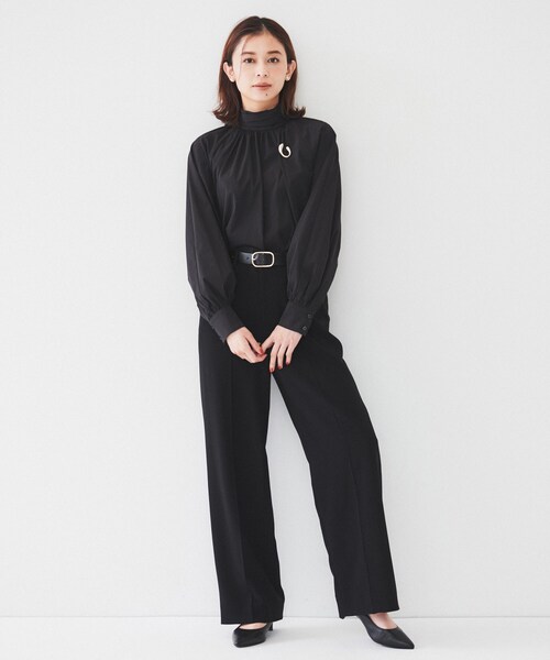 UNTITLED（アンタイトル） ブラウス シャツ 「通勤」ボウタイ付