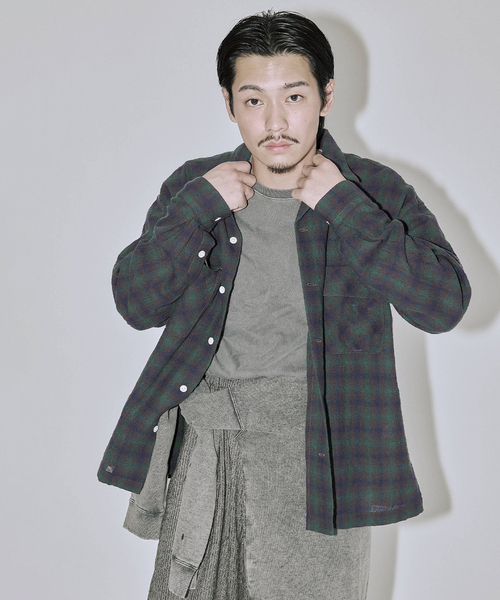 JOURNAL STANDARD J.S HOMESTEAD シャツ Stead / ライト ウール