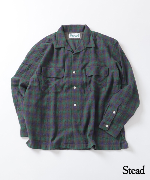 JOURNAL STANDARD J.S HOMESTEAD シャツ Stead / ライト ウール