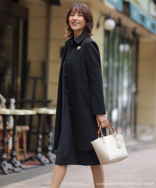 J.PRESS（J.プレス） ステンカラーコート コート ショートビーバー