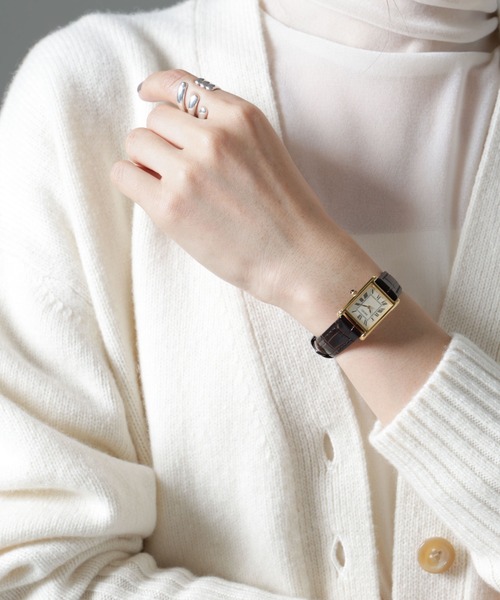 SEIKO（セイコー） 腕時計 コラボレーション スクエア D.ブラウン