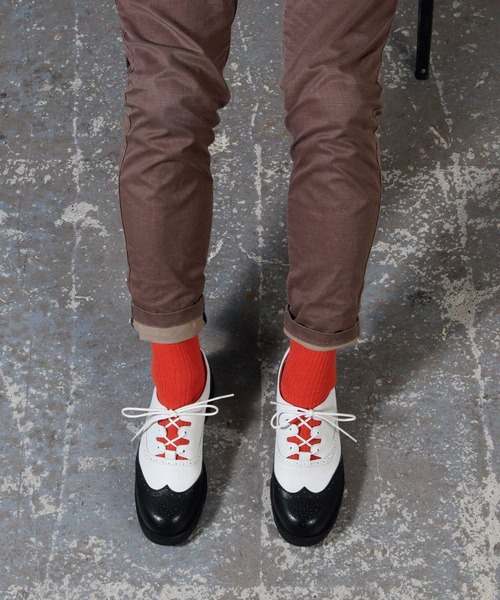 whoop-de-doo（フープディドゥ） シューズ ギリーシューズ メンズ