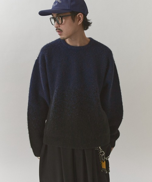 Lui's（ルイス） セーター ニット 「Neucon/ニューコン」バイカラー