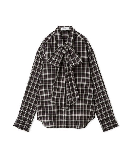 Mila Owen（ミラオーウェン） ブラウス シャツ 2wayシャツ衿シアー