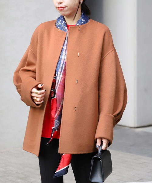 VERMEIL par iena（ヴェルメイユパーイエナ） ノーカラージャケット