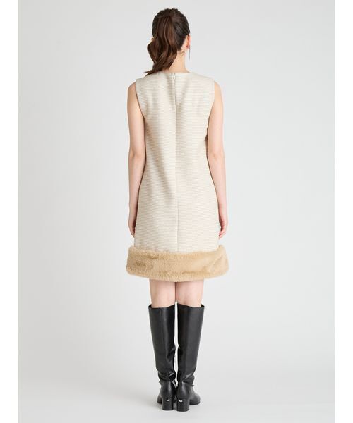 CELFORD（セルフォード） ワンピース 裾ファーミニワンピース