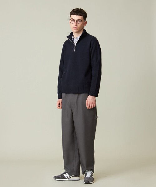 J.PRESS YORK STREET セーター ニット 「UNISEX」NEW ENGLAND ハーフ