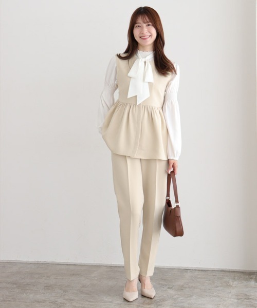 Pierrot（ピエロ） セットアップ ペプラムセットアップ レディース