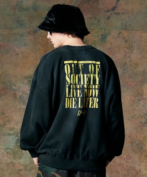 glamb（グラム） トレーナー スウェット Out of Society Sweat