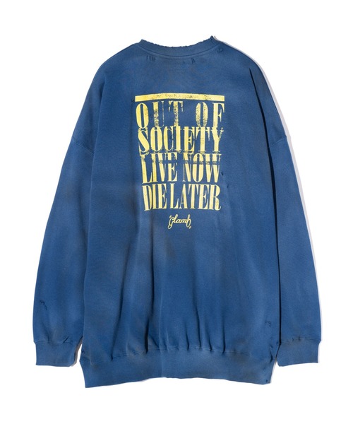 glamb（グラム） トレーナー スウェット Out of Society Sweat