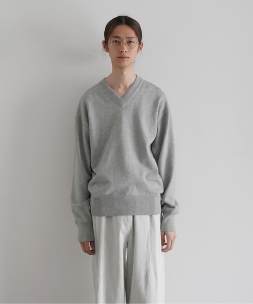 KAIKO（カイコー） セーター ニット KAIKO V neck sweater メンズ