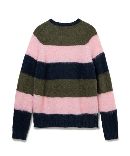 BoTT（ボット） セーター ニット Striped Mohair Knit メンズ