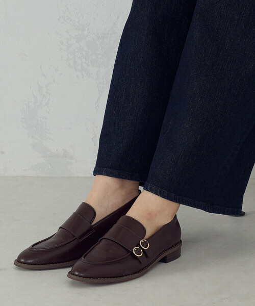 COMME CA ISM（コムサイズム） ローファー モンクストラップシューズ