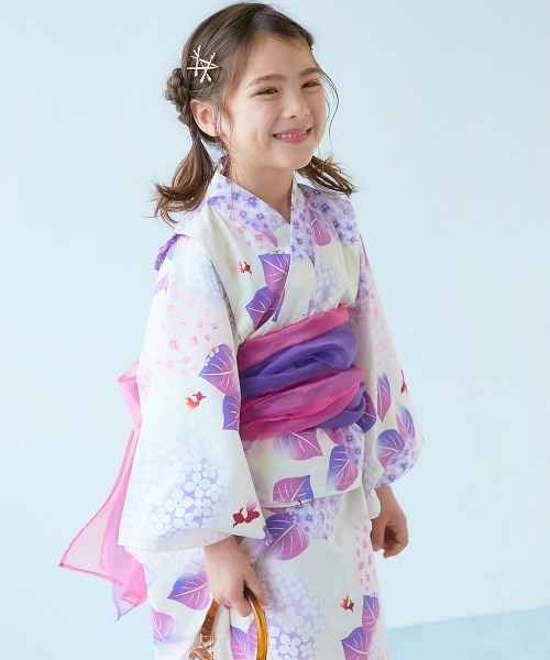 devirock（デビロック） 浴衣 ワンピースにもなる セパレート浴衣 帯2